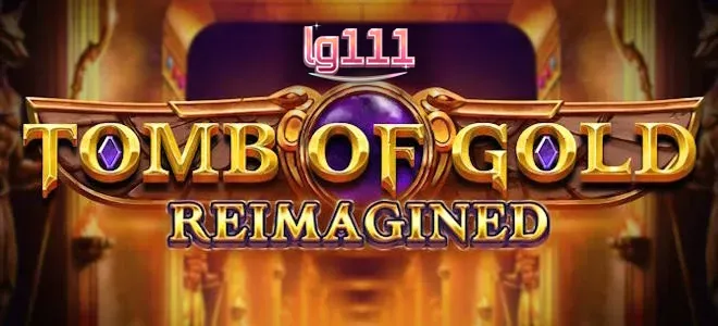 Tampilan visual slot Tomb of Gold Reimagined dengan nuansa emas dan artefak kuno